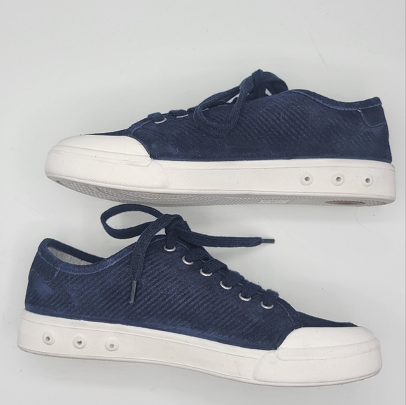 NWB Rag & Bone standard issue laceup shoes size 7 navy corduroy - Picture 4 of 12